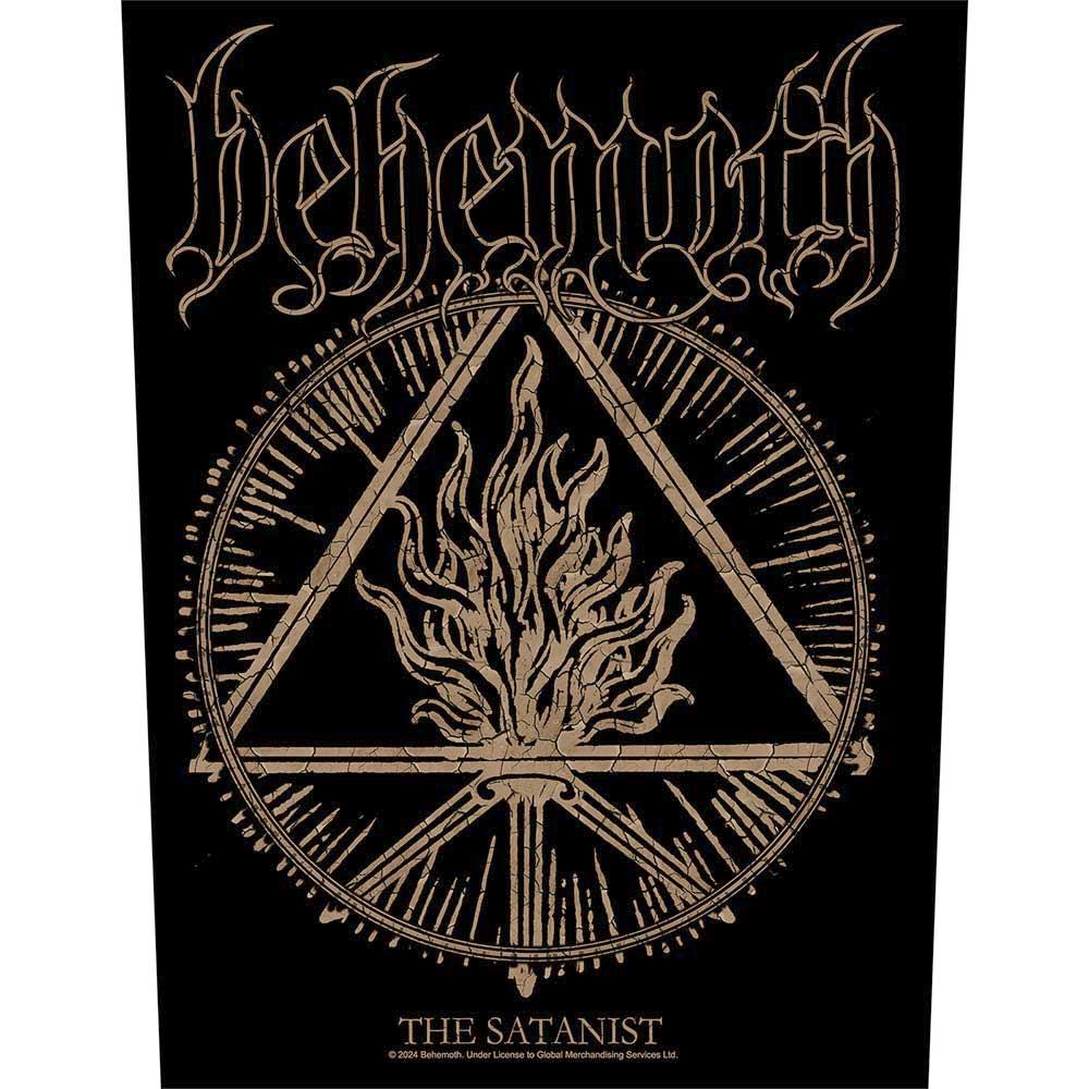 Behemoth - The Satanist Rugpatch - Zwart